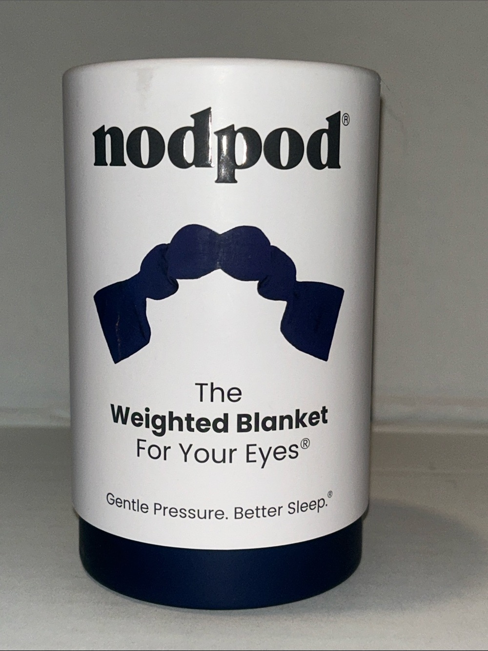 nodpod weighted blanket for eyes New midnight/blue 9 oz